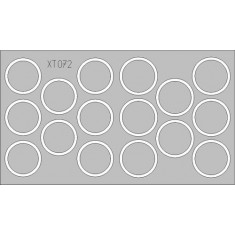1/35 Panther Ausf.G Wheel Mask for Tamiya kit