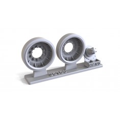 1/35 M60/Magach 6 Family Aluminium Wheels Type 1 for Dragon kits