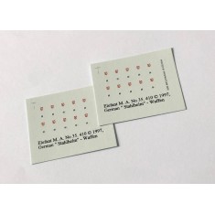 Decals for 1/35 German Waffen SS Helmet Emblems