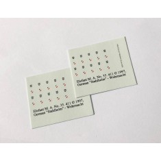 Decals for 1/35 German Wehrmacht Helmet Emblems
