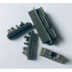 1/35 Pz.IV J Chassis and Derivates Rear Armour with Late Idler Wheels Base for Tamiya Kits
