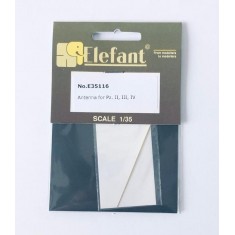 1/35 German 2m Antenna for Pz. II, III, IV