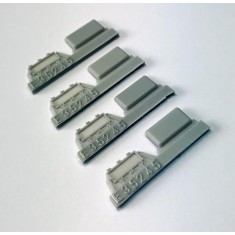 1/35 Add. Front Armour for Stug. III G Mid & Late for 2 Vehicles