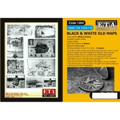 1/35 Historical Periods Black & White Old Maps (2 sheets)