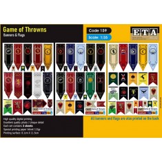 1/35 ''Game of Thrones'' Banners and Flags (3 sheets)