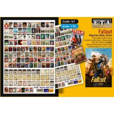 1/35 ''Fallout'' Magazine, Books, Comics (2 sheets)