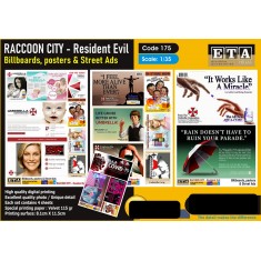 1/35 Raccoon City - Billboards, Posters & Street Ads
