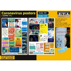 1/35 COVID-19 Coronavirus Poster (2 sheets)
