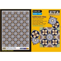 1/35 Bathroom Tiles Vol.2 (3 sheets)