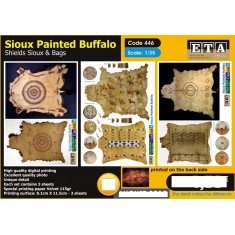 1/35 Old West - Sioux Painted Buffalo (3 sheets)