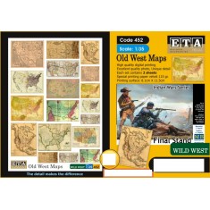 1/35 Old West Maps (2 sheets)