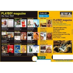 1/16 Vietman War PLAYBOY Magazine 1969 (6 sheets)
