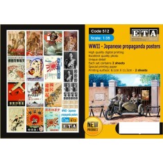 1/35 WWII Japanese Propaganda Posters (2 sheets)