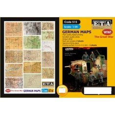 1/35 WWI German Maps (2 sheets)