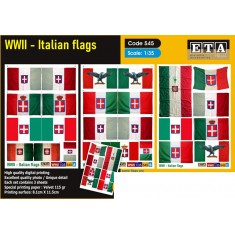 1/35 WWII Italian Flags