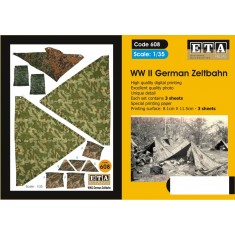 1/35 WWII German Zeltbahn Vol.4 (3 sheets)