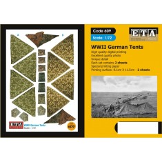 1/72 WWII German Zeltbahn Vol.1 (2 sheets)