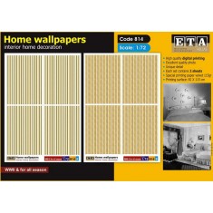 1/72 - 1/76 WWII Home Wallpapers for All Season (2 sheets)