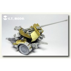 Photoetch for 1/35 WWII German 3.7cm Flakvierling 37 Anti-Aircraft Gun