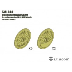1/35 Steam Locomotive BR86 DRG Wheels Set for Trumpeter kit #00217