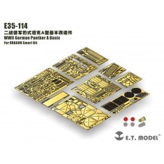 1/35 WWII German Panther A Upgrade Set for Dragon Smart kit