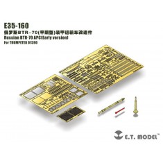 1/35 Soviet BTR-70 APC (early version) Upgrade Set for Trumpeter kit #01590