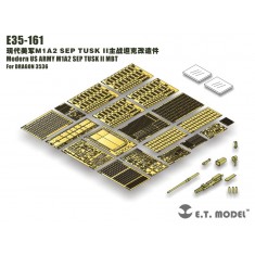 1/35 Modern US Army M1A2 SEP Tusk II MBT Photo-etched Upgrade set for Dragon#3536