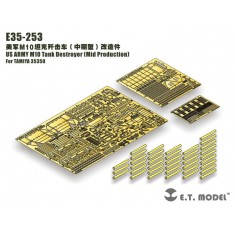 1/35 US Tank Destroyer M10 Mid Production Detail Set for Tamiya kit #35350