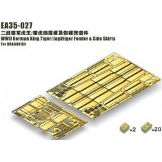 1/35 WWII German King Tiger/Jagdtiger Fender & Side Skirts for Dragon kit