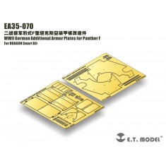 1/35 WWII German Panther F Additional Armour Plates for Dragon Smart Kit