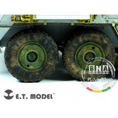 1/35 Canadian LAV III Armoured Vehicle Weighted Road Wheels for Trumpeter kit