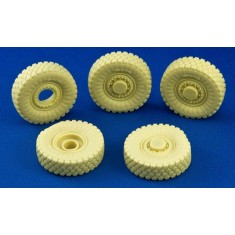 1/35 Modern US M-ATV MRAP Weighted Road Wheels for Panda kit #35001