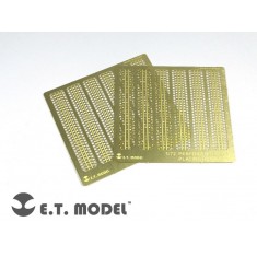 1/72 WWII Allied Perforated Steel Plating Runway (2 photo-etched sheets)