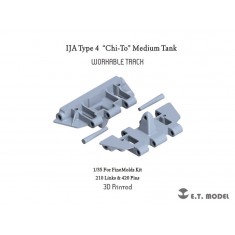 1/35 IJA Type 4 "Chi-To" Medium Tank Workable Track for FineMolds Kit