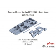 1/35 Raupenschlepper Ost Kgs 66/340/120 w/Snow Shoes Workable Track for Dragon/DAS-WERK