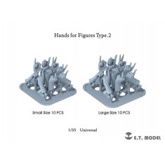 1/35 Hands for Figures Type.2