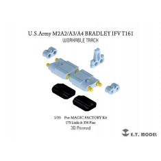 1/35 US Army M2A2/A3/A4 Bradley IFV T161 Workable Track For Magic Factory Kit