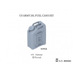 1/72 US Army 20L Fuel Cans Set (3D Printed)