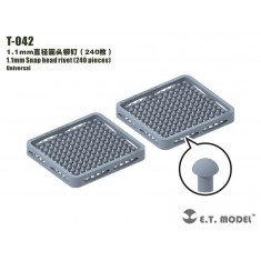 1.1mm Snap head Rivet (240pcs)