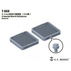 0.7mm Hex Rivet (240pcs)