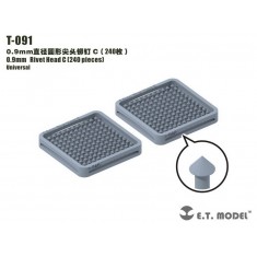 0.9mm Rivet Head C (240pcs)