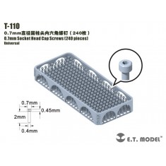 0.7mm Socket Head Cap Screws (240pcs)