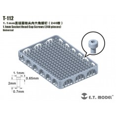 1.1mm Socket Head Cap Screws (240pcs)