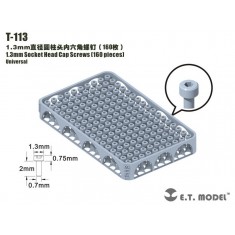 1.3mm Socket Head Cap Screws (160pcs)