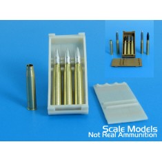 1/35 WWII German 75mm PzgrPatr 40 Anti-Tank APCR Ammo set for KwK 40/StuK 40 L/43 & L/48