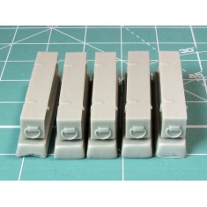 1/35 Wooden Ammo Boxes for 8.8 cm KwK.43