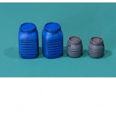 1/35 Plastic Food Containers Set #1 (4pcs)
