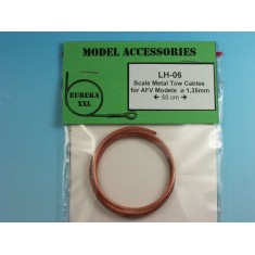 Metal Wire Rope for AFV Kits (dioramas: 1.35mm, Length: 50cm)