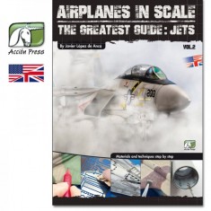 Colour Book - "Airplanes in Scale" Vol.2: Great Guide for WWII Aircraft Modelling - Jets