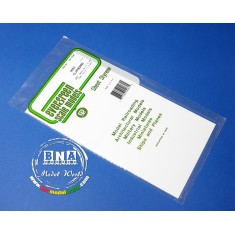 Styrene Clapboard Siding (Spacing: 1.5mm; 1.0mm Thick) 15cmx30cm 1pcs